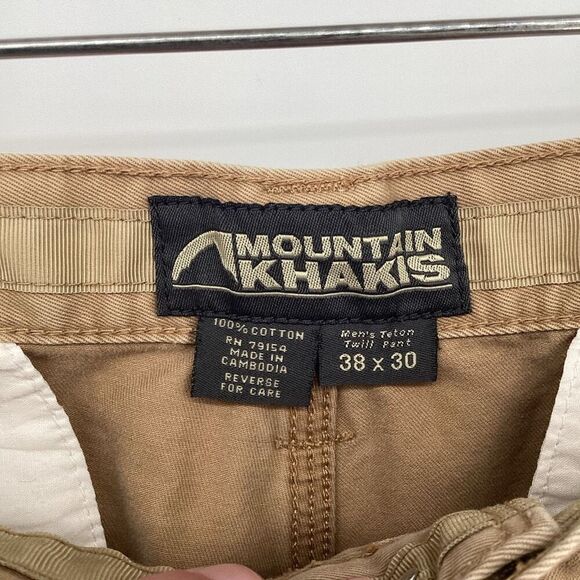 Men's Mountain Khakis Teton twill Outdoor pants 38x30 - Picture 3 of 6